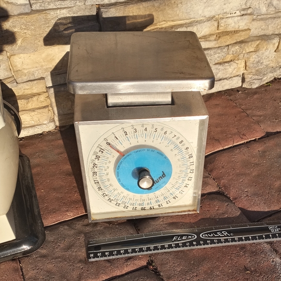 VINTAGE Kitchen Scale Lot Of 2 - Edlund & American Family 1950s Era Scales - Picture 5 of 7